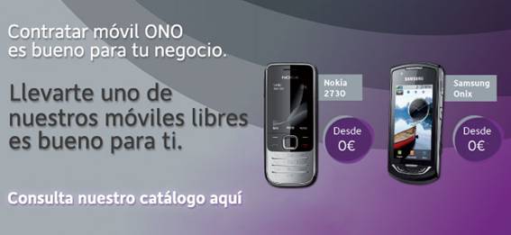Ofertas móviles ONO 